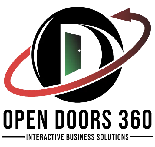 OpenDoors360 logo - Latino-owned business in Baltimore